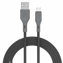 Ivon CA78 2.4A Câble de données de chargement rapide USB micro USB, longueur: 1m (noir)