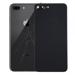 iPartsAcheter pour iPhone 8 Plus couverture arrière avec adhésif (noir)