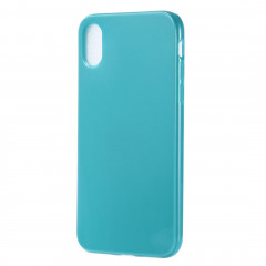 Etui TPU Candy Color pour iPhone XS Max (Vert)
