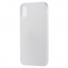 Etui TPU Candy Color pour iPhone XS Max (Blanc)
