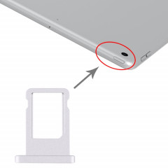 Plateau de la carte SIM pour iPad 10,2 pouces / A2200 / A2198 / A2232 (argent)