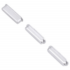 Bouton d'alimentation et bouton de commande de volume pour iPad 10,2 pouces 2019 2020 2021 (argent)