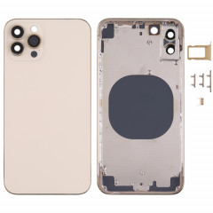 Couvercle de boîtier arrière avec apparence imitation d'IP13 Pro pour iPhone X (or)