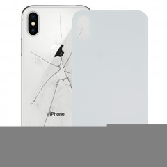 iPartsAcheter pour iPhone X couverture de batterie en verre (blanc)