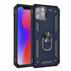 Étui de protection Armor TPU + PC pour iPhone 11 Pro Max, avec support de rotation à 360 degrés (bleu)