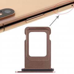 Double bac à carte SIM pour iPhone XS Max (Double carte SIM) (Or)