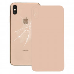 Coque Arrière Batterie Verre pour iPhone XS (Or)