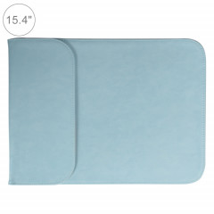 15.4 pouces PU + Sac en nylon pour ordinateur portable Sac pochette pour ordinateur portable, Pour MacBook, Samsung, Xiaomi, Lenovo, Sony, Dell, ASUS, HP (Bleu)