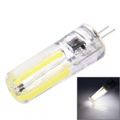 G4 4W ampoule à filament en silicone dimmable 8 LED pour halls, CA 220-240V (lumière blanche)