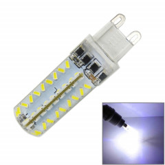 G9 5W 450LM 72 LED SMD 3014 Ampoule de maïs en silicone à intensité variable, AC 110V (lumière blanche)