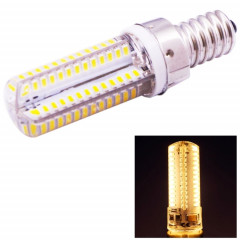 E14 4W 240-260LM ampoule de maïs, 104 LED CMS 3014, AC 110V (blanc chaud)