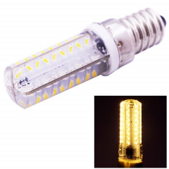 E14 3.5W 200-230LM ampoule de maïs, 72 LED SMD 3014, luminosité réglable, AC 110V (blanc chaud)