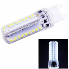 Ampoule de maïs de G9 3.5W 200-230LM, 72 LED SMD 3014, luminosité réglable, CA 110V (lumière blanche)