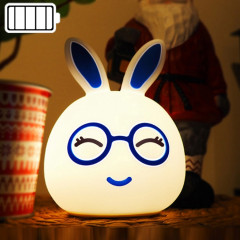 1 W Creative Cartoon coloré changeant tactile Pat capteur alimenté par batterie LED décoration lampe nouveauté cadeau lumière de nuit