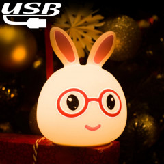 1 W Creative Cartoon Coloré Toucher Pat Sensor USB De Charge LED Décoration Lampe Nouveauté Cadeau Night Light