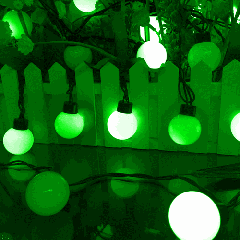 4m 3W 40 LEDs 3 x piles AA alimenté lumière de décoration de chaîne avec 3 modes, DC 4.5V (lumière verte)