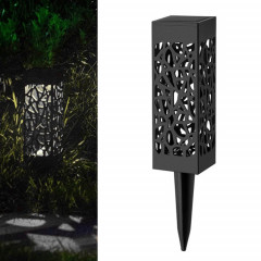 Lampe d'extérieur de jardin à énergie solaire encastrée (lumière blanche)