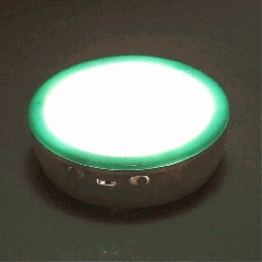Veilleuse à capteur PIR à DEL de chargement USB R10, Lampe d'armoire d'éclairage de secours 4000K, distance du capteur: environ 3 m, DC 4.5V (bleu)