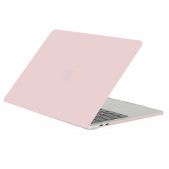 Pour 2016 Nouveau Macbook Pro 13.3 pouce A1706 & A1708 Ordinateur Portable Texture Givrée PC Cas de Protection (Rose)