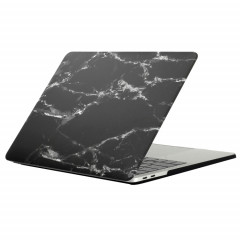 Pour 2016 Nouveau Macbook Pro 13.3 pouce A1706 et A1708 Noir Blanc Texture Marbre Motif Ordinateur Portable Stickers D'eau PC Cas de Protection