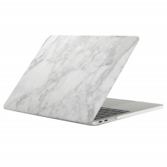 Pour 2016 Nouveau Macbook Pro 13.3 pouce A1706 et A1708 Blanc Gris Texture Marbre Motif Ordinateur Eau Stickers PC PC Étui de Protection