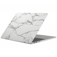 Pour 2016 Nouveau Macbook Pro 13.3 pouce A1706 et A1708 Blanc Noir Texture Marbre Motif Ordinateur Portable Stickers D'eau PC Cas de Protection