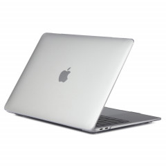 Etui de protection pour ordinateur portable Crystal Style pour MacBook Air 13,3 pouces A1932 (2018) (Blanc)