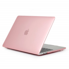 Etui de protection pour ordinateur portable Crystal Style pour MacBook Pro 13,3 pouces A1989 (2018) (Rose)