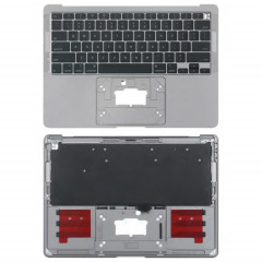 Pour Macbook Air 13 A2179 2020 Couverture latérale C + clavier édition américaine (gris)