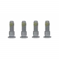 Pour MacBook Air 15.3 M2 A2941, jeu de vis du couvercle inférieur (argent)