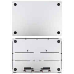 Coque inférieure pour MacBook Air M3 15 pouces A3114 2024 EMC8612 (argent)