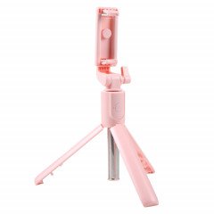 Perche Selfie Trépied Bluetooth Multifonction R1 (Rose)
