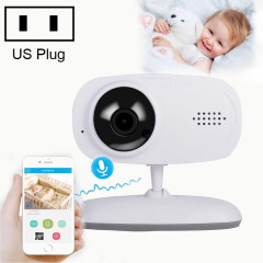 Moniteur de bébé de caméra de surveillance sans fil WLSES GC60 720P, prise américaine