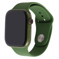 Modèle d'affichage factice d'écran non fonctionnel à écran noir pour la série Apple Watch 7 41mm (vert)
