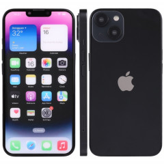 Pour iPhone 14 écran couleur faux modèle d'affichage factice non fonctionnel (minuit)