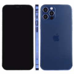 Modèle d'affichage factice faux écran noir non fonctionnel pour iPhone 12 Pro (6,1 pouces) (bleu aqua)