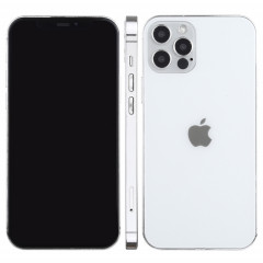 Modèle d'affichage factice faux écran noir non fonctionnel pour iPhone 12 Pro (6,1 pouces) (argent)