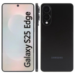 Écran couleur factice non fonctionnel pour Samsung Galaxy S25 Edge (noir)
