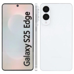 Écran couleur factice non fonctionnel pour Samsung Galaxy S25 Edge (blanc)