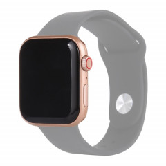 Modèle d'affichage factice faux écran noir non fonctionnel pour Apple Watch Series 6 40mm, pour photographier le bracelet de montre, pas de bracelet (or)