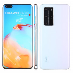Écran couleur faux modèle d'affichage factice non fonctionnel pour Huawei P40 Pro 5G (blanc)