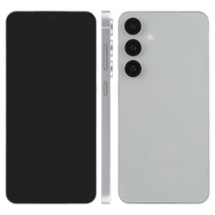 Pour Samsung Galaxy S25+ 5G Écran noir non fonctionnel Modèle d'affichage factice factice (blanc)