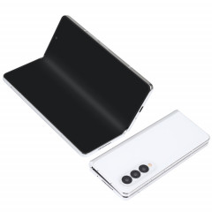 Pour Samsung Galaxy Z Fold4 Écran noir Faux modèle d'affichage factice non fonctionnel (blanc)