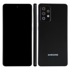 Modèle d'affichage factice d'écran non fonctionnel à écran noir pour Samsung Galaxy A72 5G (Noir)