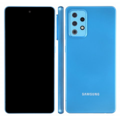Modèle d'affichage factice d'écran non fonctionnel à écran noir pour Samsung Galaxy A72 5G (bleu)