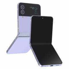 Pour Samsung Galaxy Z Flip4 Black Screen Non-Working Fake Dummy Display Model (Violet)