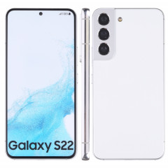 Pour Samsung Galaxy S22 5G écran couleur d'origine faux modèle d'affichage factice non fonctionnel (blanc)