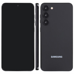 Pour Samsung Galaxy S23 + 5G écran noir faux modèle d'affichage factice non fonctionnel (noir)
