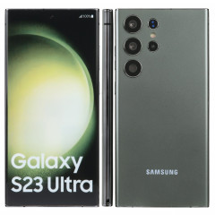 Pour Samsung Galaxy S23 Ultra 5G écran couleur faux modèle d'affichage factice non fonctionnel (vert)