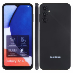 Pour Samsung Galaxy A14 5G écran couleur faux modèle d'affichage factice non fonctionnel (noir)